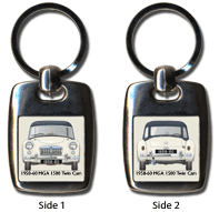 MGA Twin Cam 1958-60 Keyring 5